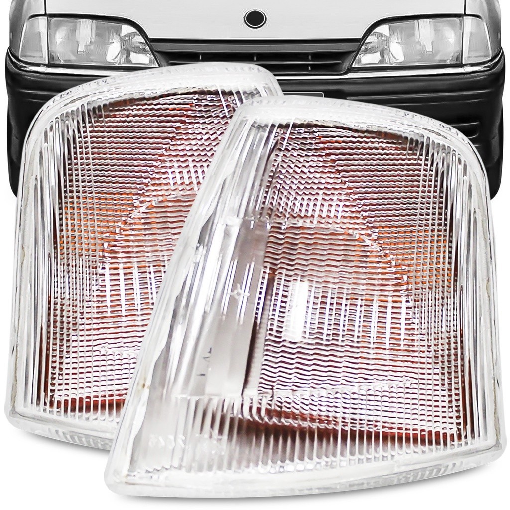 Par Lanterna Omega 92 93 94 95 96 97 98 Dianteira Seta Cristal
