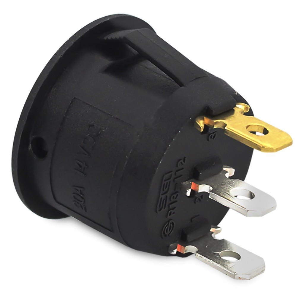 Interruptor Farol Milha Neblina Universal Botao Led Azul — imagem 2 de 2