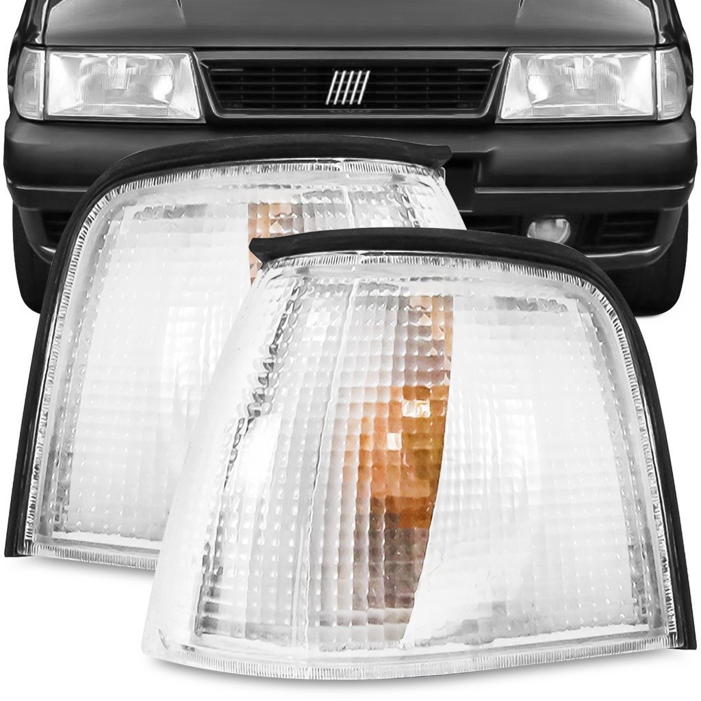 Par Lanterna Dianteira Tempra 96 97 A 99 Cristal Pisca Seta