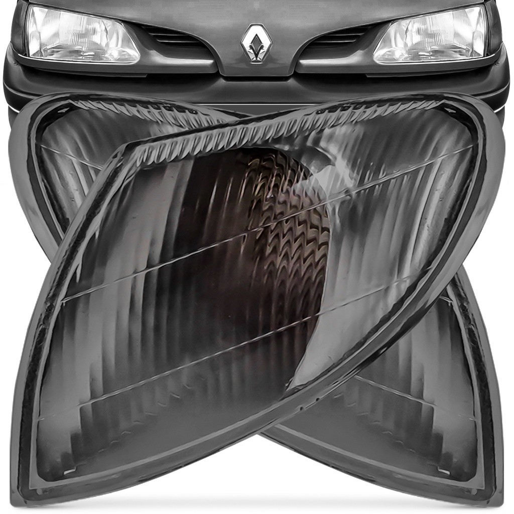 Par Lanterna Dianteira Megane / Scenic 98 99 A 01 Fume Pisca Seta