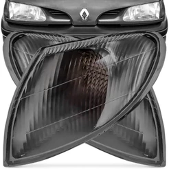 Par Lanterna Dianteira Megane / Scenic 98 99 A 01 Fume Pisca Seta