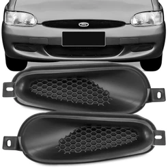Grade Farol Milha Escort Zetec 97 À 02 Preta Sem Furo