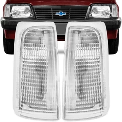 Par Lanterna Dianteira Monza 82 83 84 85 86 87 Cristal Seta