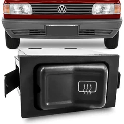 Interruptor Santana / Gol 84 85 A 92 Quadrado Botao Vidro Traseiro