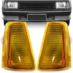 Par Pisca Chevette 83 84 85 86 87 A 96 Dianteira Âmbar Encaixe Arteb Seta