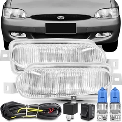 Kit Farol de Milha Auxiliar Neblina Escort Sw Zetec 1997 98 99 00 01 2002