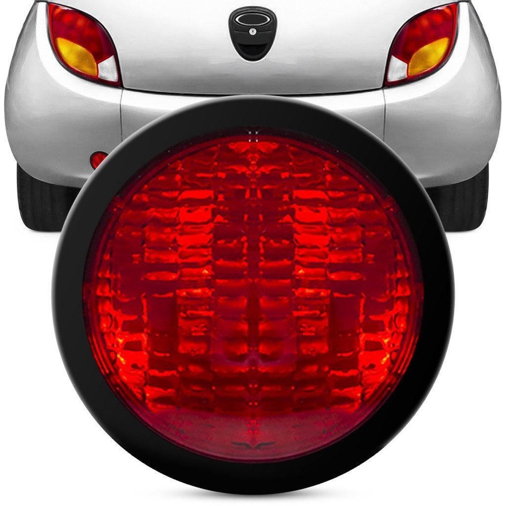 Lanterna Neblina Ford Ka 97 98 99 00 01 Parachoque Traseiro