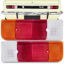 Par Lente Lanterna Chevette 73 74 75 76 77 Tricolor 2pçs