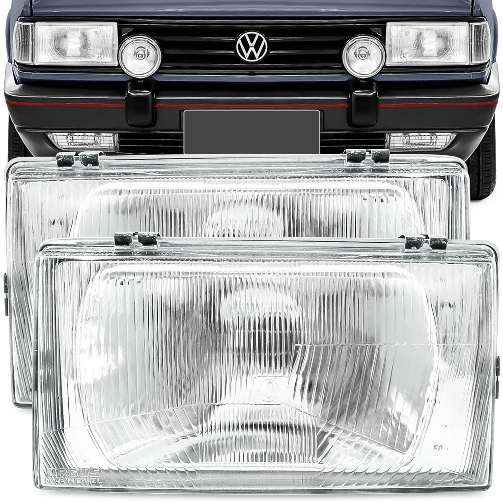 Farol Parati Voyage Gol Gts Gti 87 88 89 90 87 88 89 Modelo Maior Lente Vidro