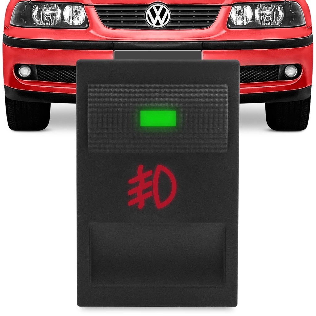 Interruptor Gol / Parati / Saveiro G3 G4 99 00 A 13 Botao Farol Auxiliar Milha
