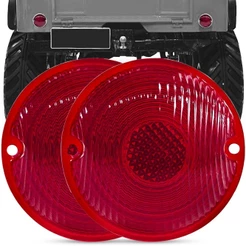 Par Lente Lanterna Traseira Jeep Willys 58 59 60 61 62 63 64 65 66 67 68 69 70 71 72 73 74 75 76 77 78 79