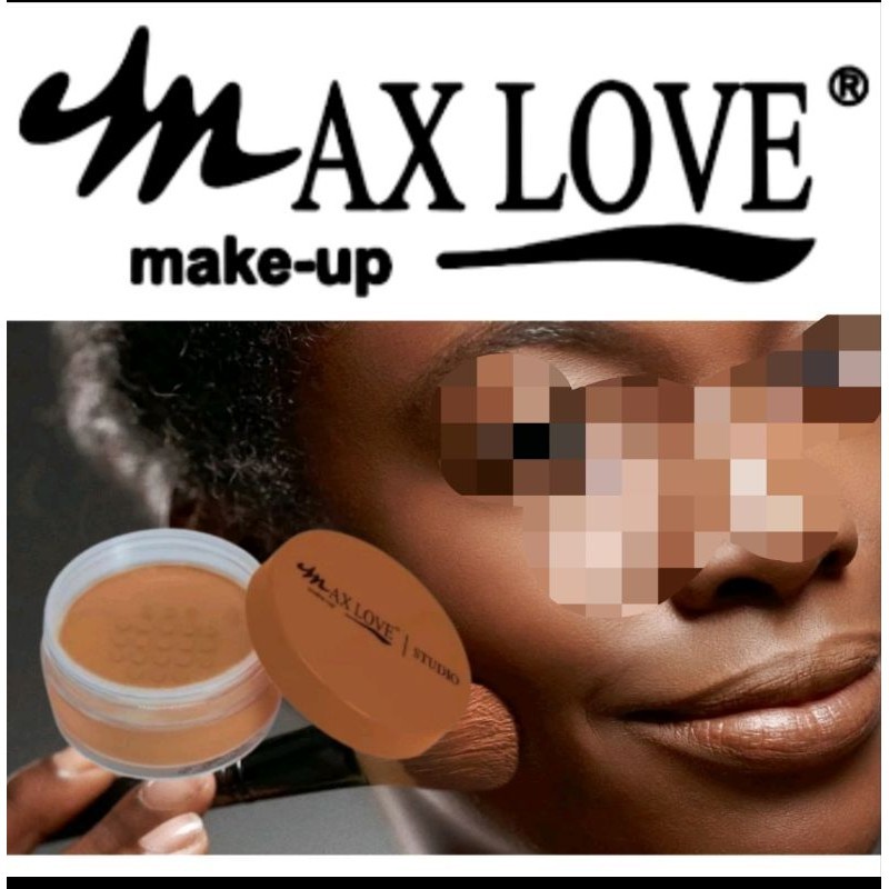 Po Translucido Ideal Para Pele Negra e Morena Solto Vegano Finaliza Maquiagem Max Love