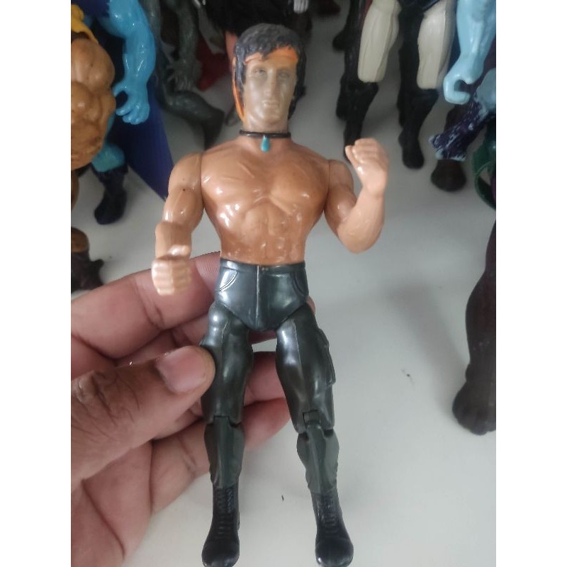Bonecos coleção Rambo anos 80 Glasslite Coleco