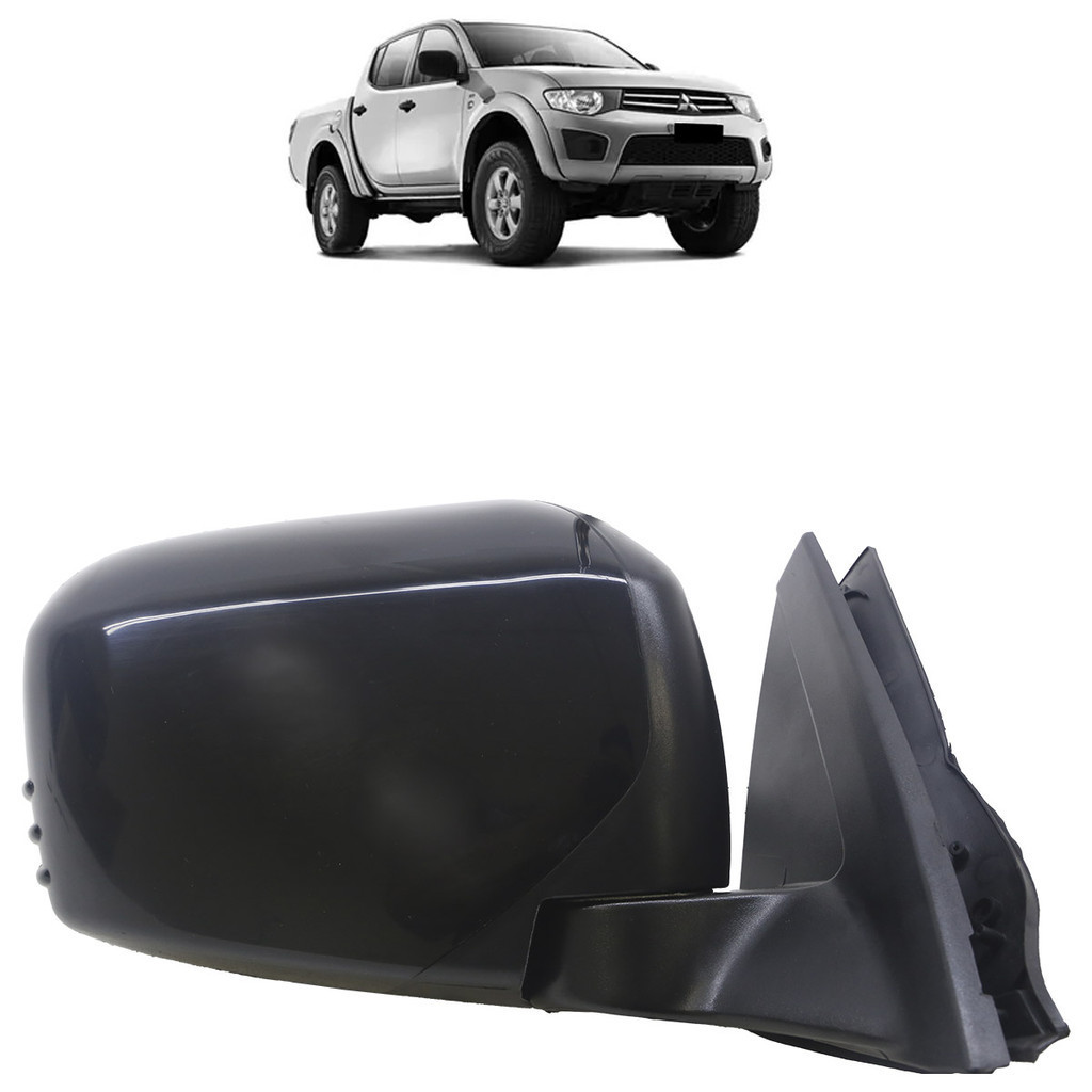 Retrovisor L200 2007 2008 2009 2010 2011  Texturizado em Oferta na Shopee