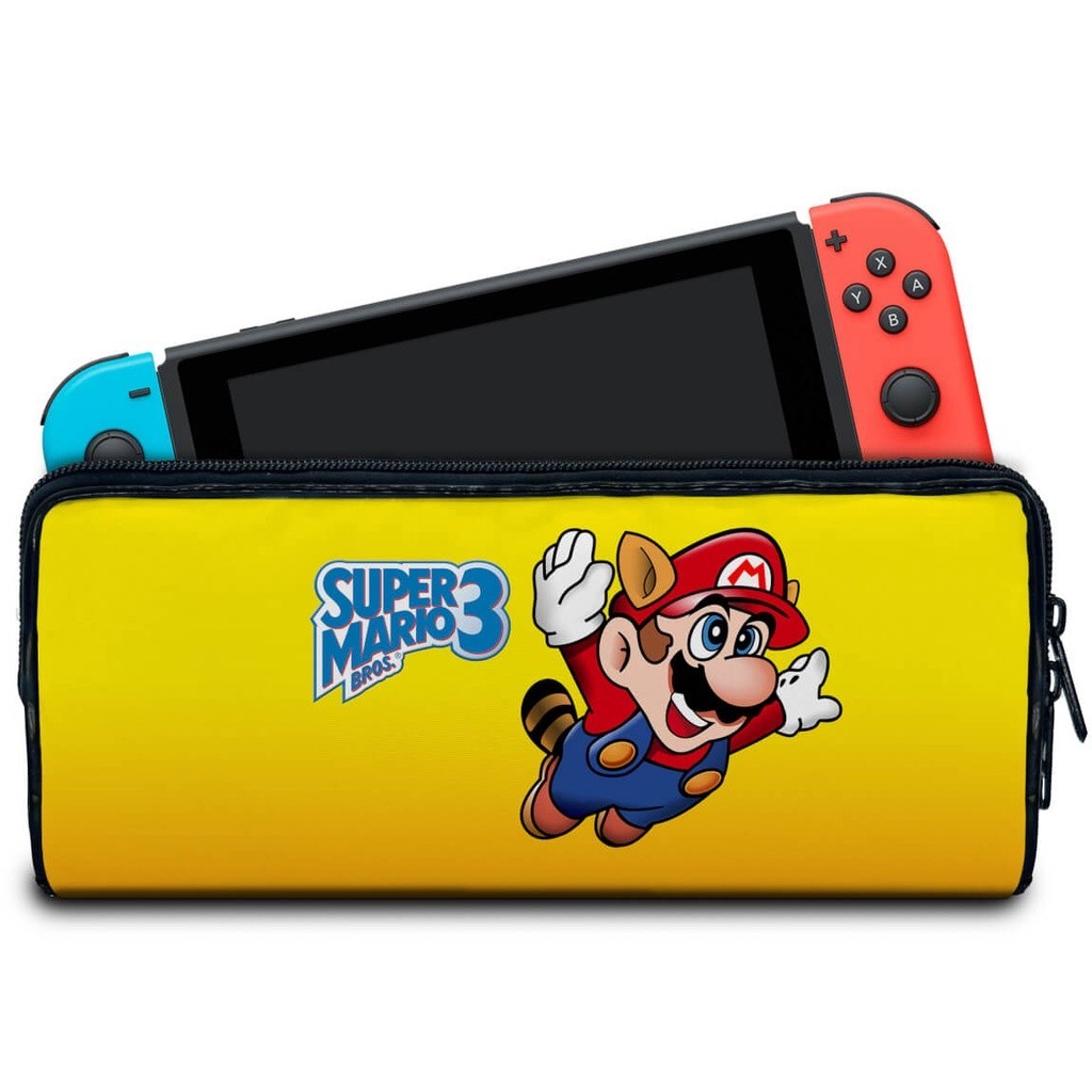Case para Nintendo Switch Bolsa Estojo - Super Mario Bros 3