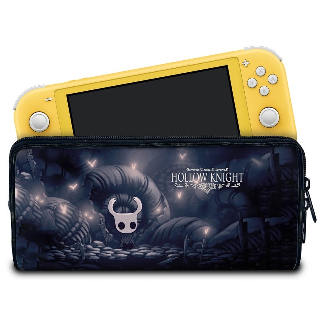Case para Nintendo Switch Lite Bolsa Estojo - Hollow Knight