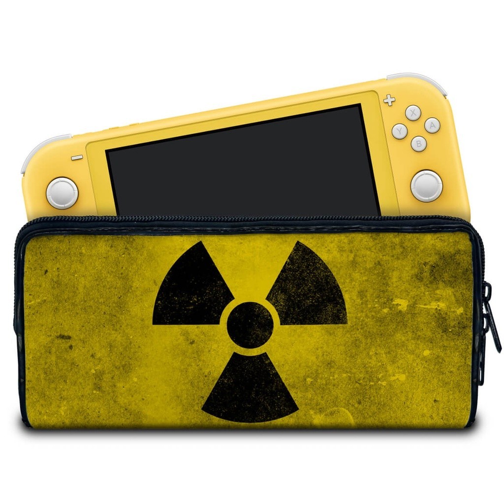 Case para Nintendo Switch Lite Bolsa Estojo - Radioativo