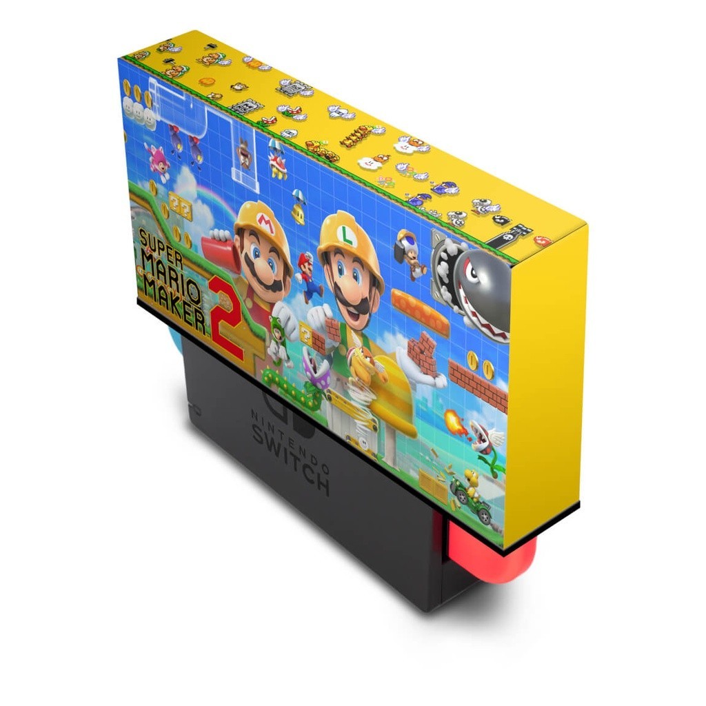 Capa Anti Poeira Nintendo Switch - Super Mario Maker 2
