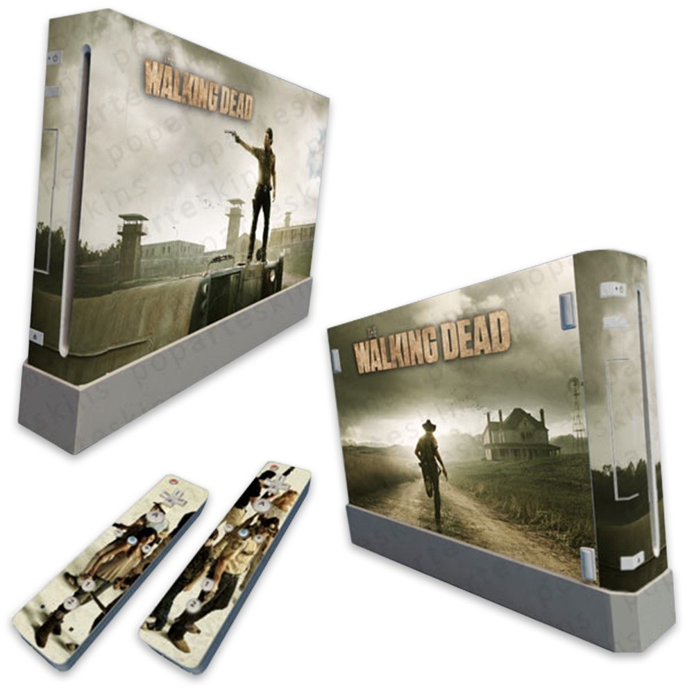 Skin Nintendo Wii Adesivo - The Walking Dead a
