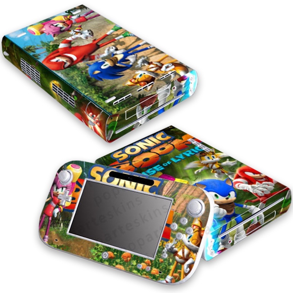 Skin Nintendo Wii U Adesivo - Sonic Boom