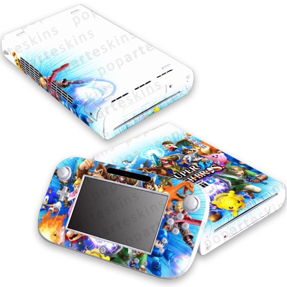 Skin Nintendo Wii U Adesivo - Super Smash Bros