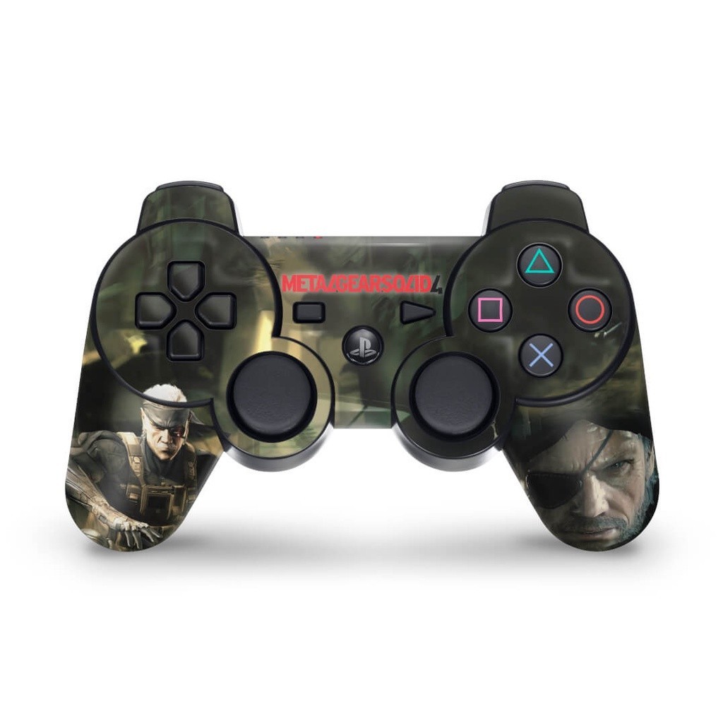 Skin PS3 Controle Adesivo - Metal Gear Solid #b