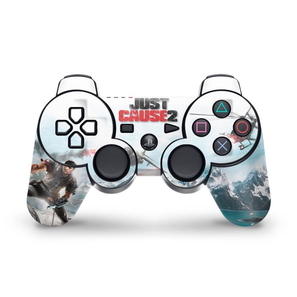 Skin PS3 Controle Adesivo - Just Cause 2