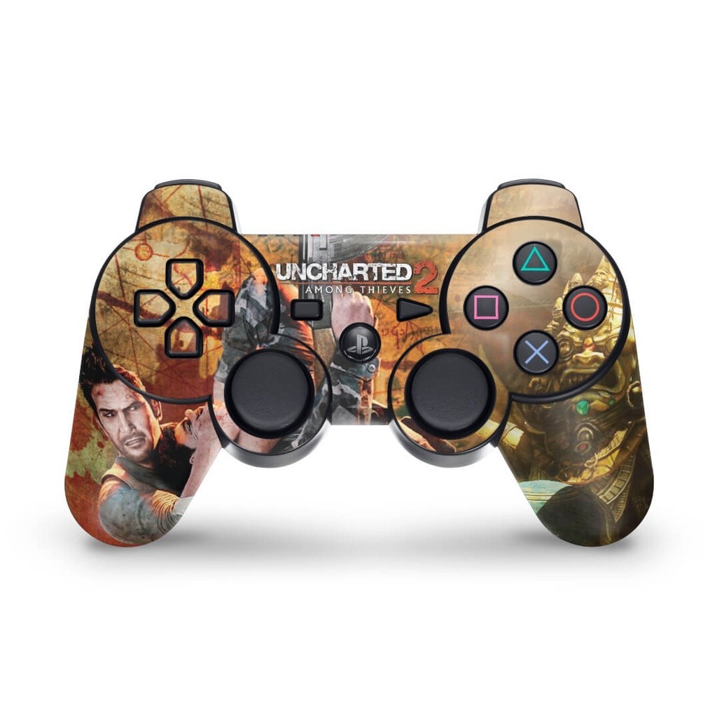 Skin PS3 Controle Adesivo - Uncharted 2