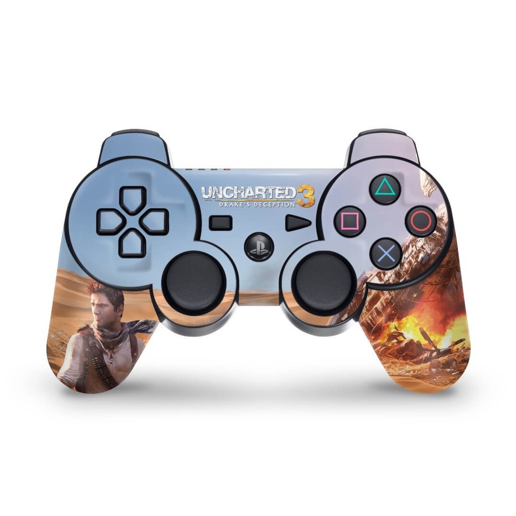 Skin PS3 Controle Adesivo - Uncharted 3