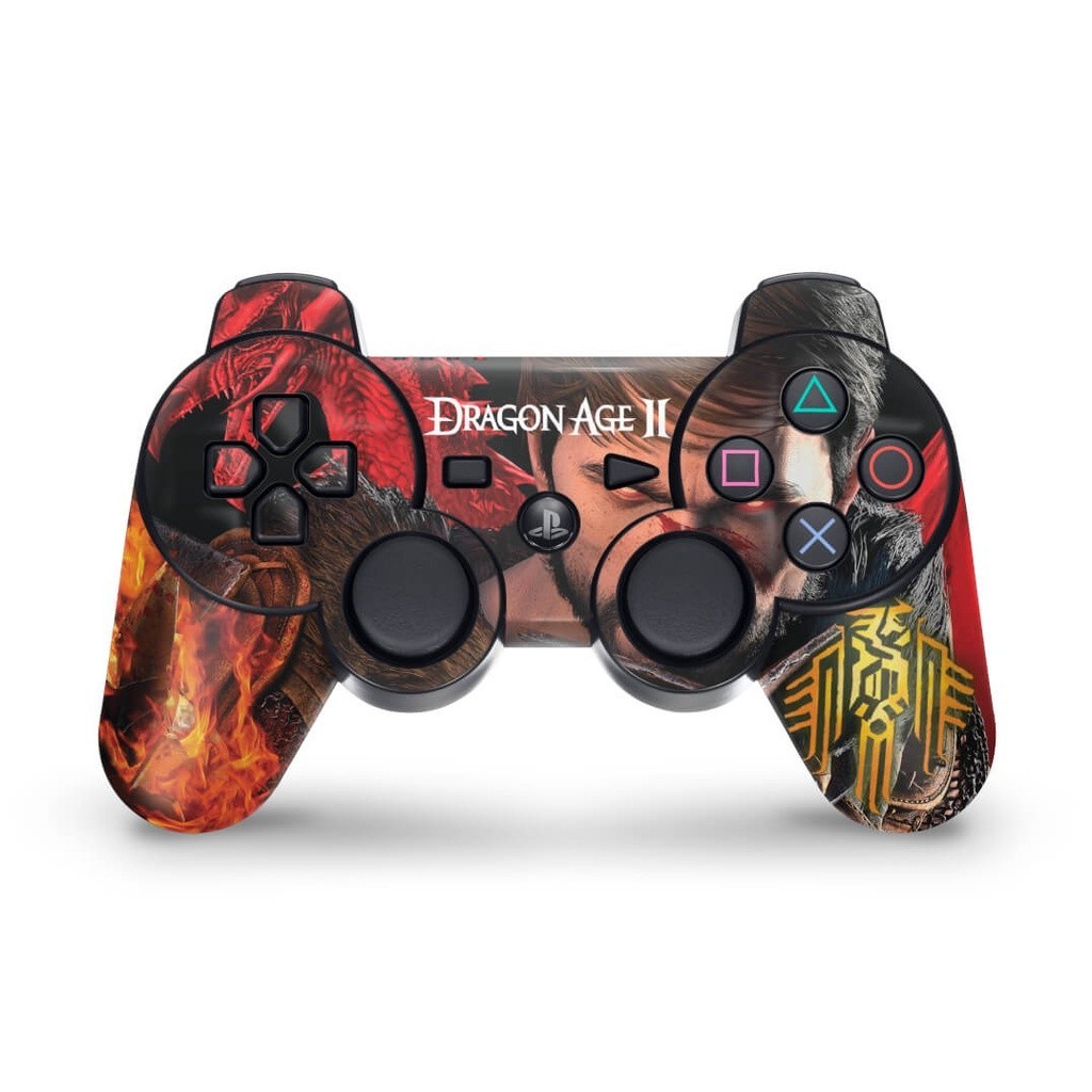 Skin PS3 Controle Adesivo - Dragon Age 2