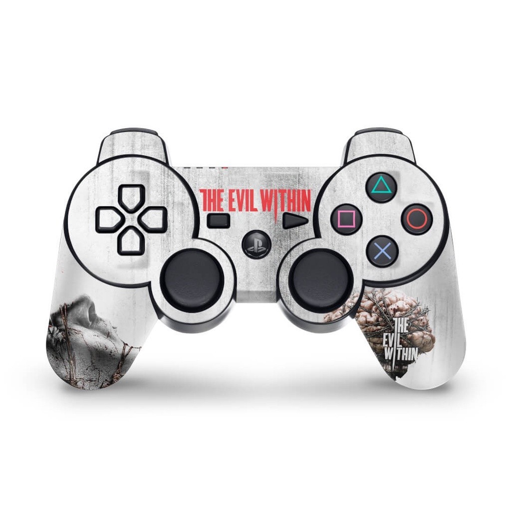 Skin PS3 Controle Adesivo - The Evil Within