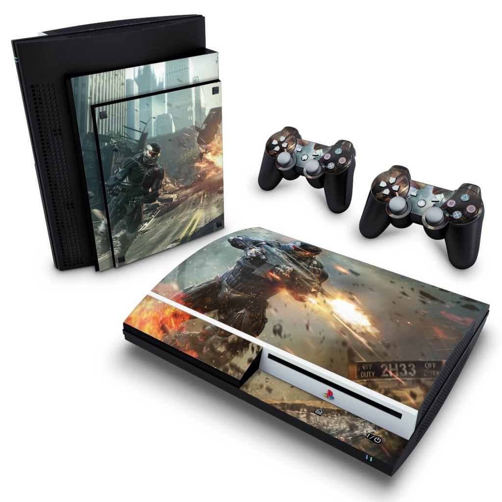 Skin PS3 Fat Adesivo - Crysis 2