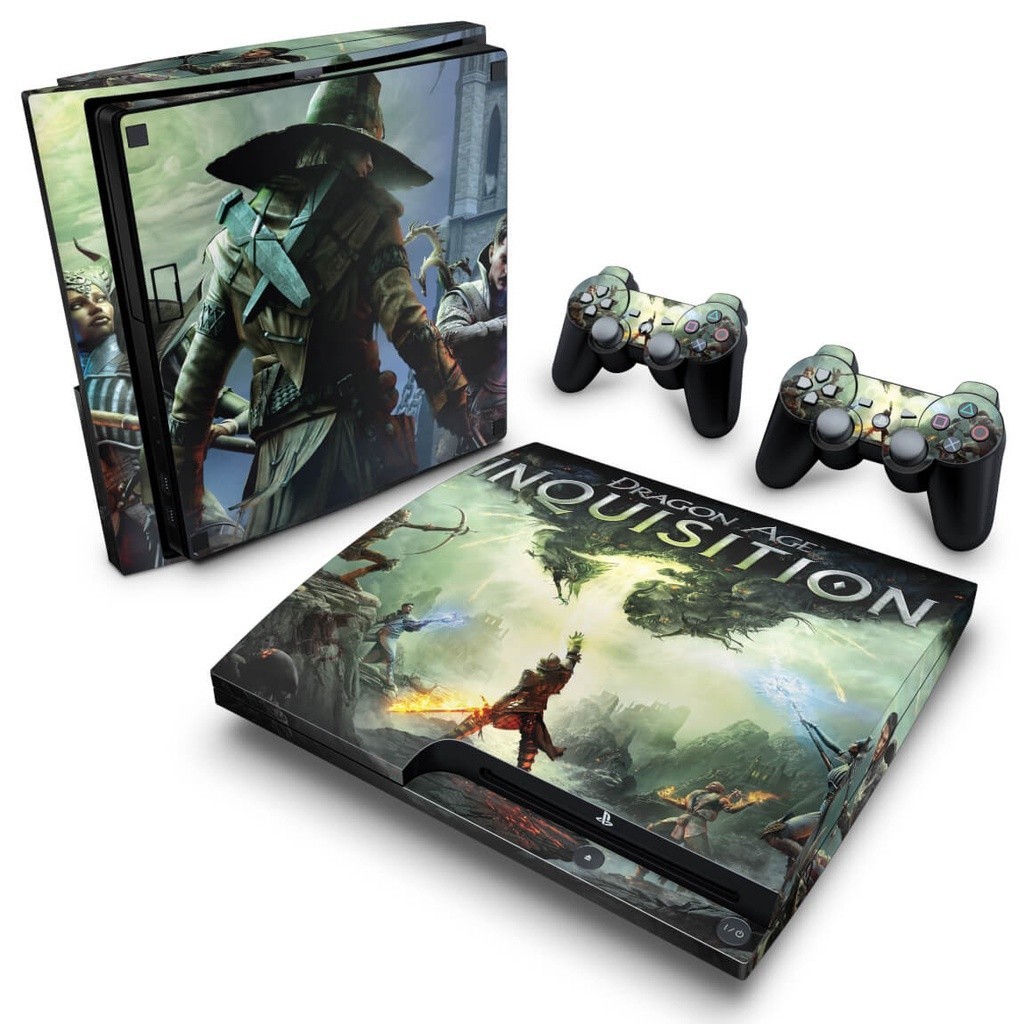 Skin PS3 Slim Adesivo - Dragon Age: Inquisition