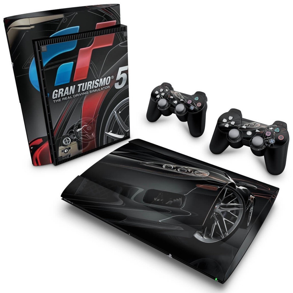 Skin PS3 Super Slim Adesivo - Gran Turismo #A