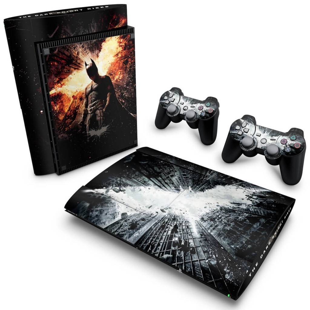 Skin PS3 Super Slim Adesivo - Batman - The Dark Knight Rises