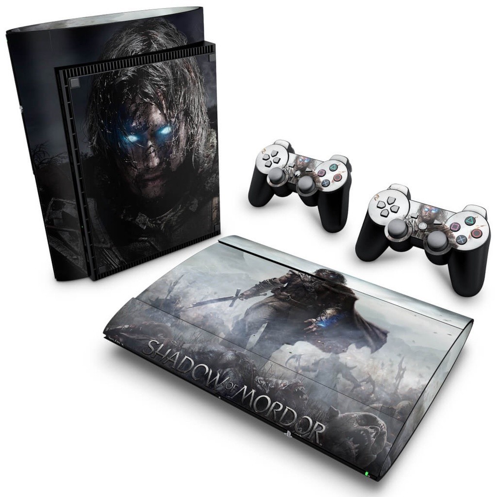 Skin PS3 Super Slim Adesivo - Middle Earth: Shadow Of Mordor