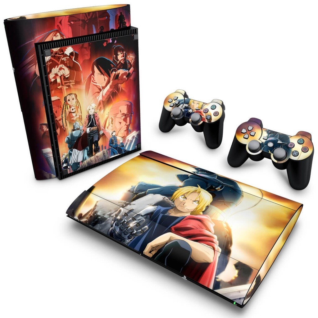 Skin PS3 Super Slim Adesivo - Fullmetal Alchemist: Brotherhood