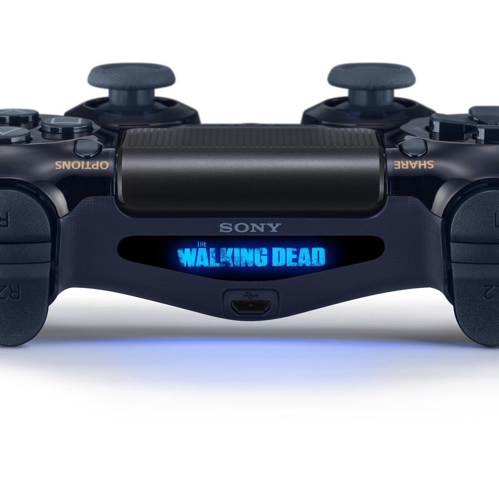 Skin PS4 Light Bar Controle Adesivo - The Walking Dead