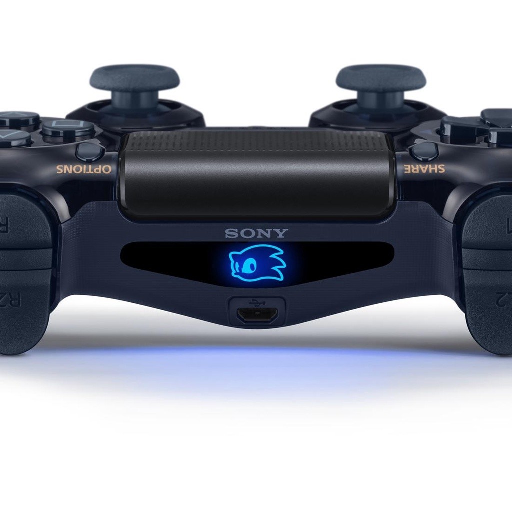 Skin PS4 Light Bar Controle Adesivo - Sonic The Hedgehog