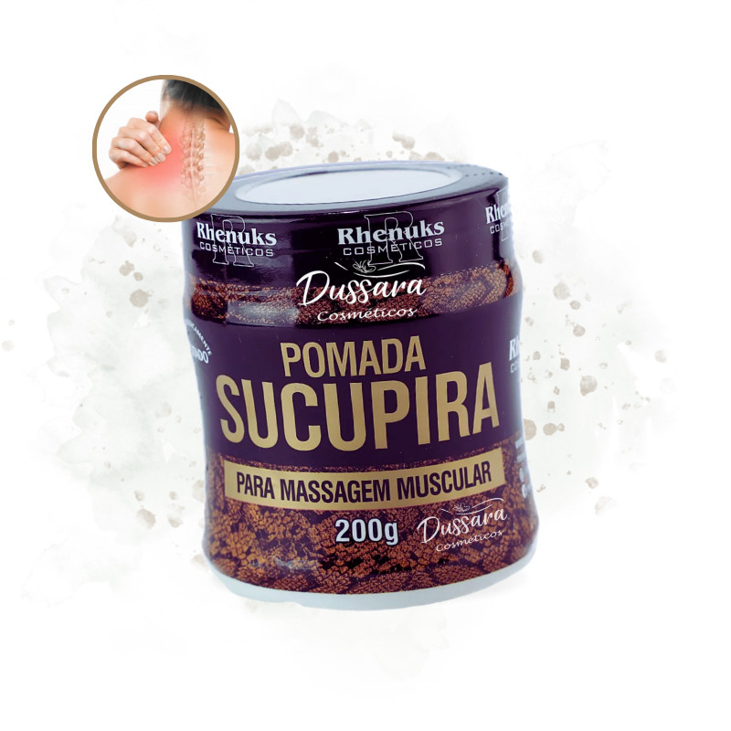 Pomada Para Massagem Muscular Sucupira (Extra-Forte) 200g Rhenuks