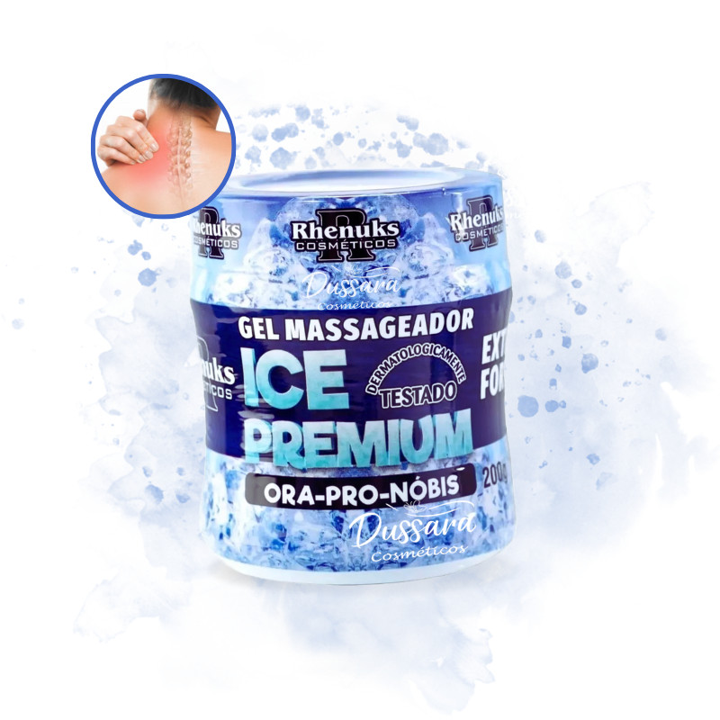 Gel Para Massagem Muscular Ice Premium (Ora-Pro-Nobis) 200g Rhenuks