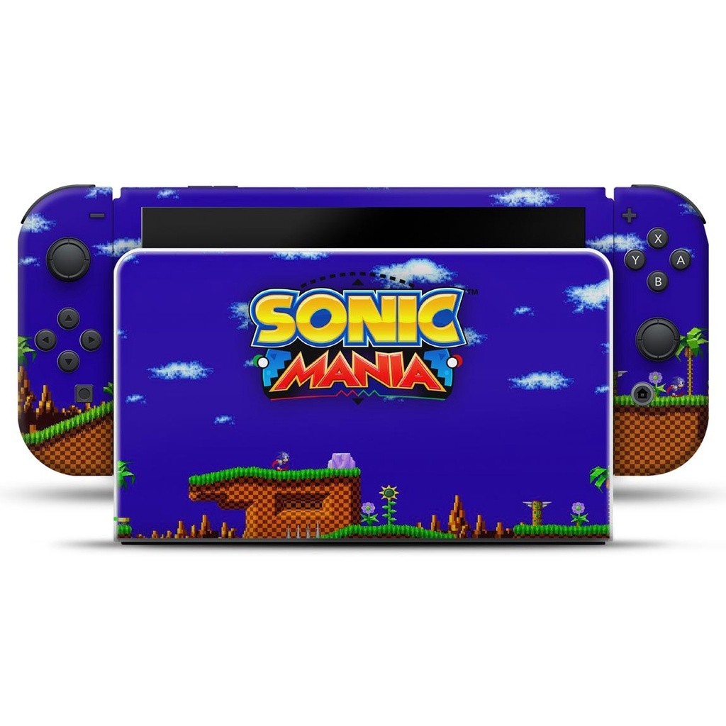 Skin Nintendo Switch Oled Adesivo - Sonic Mania