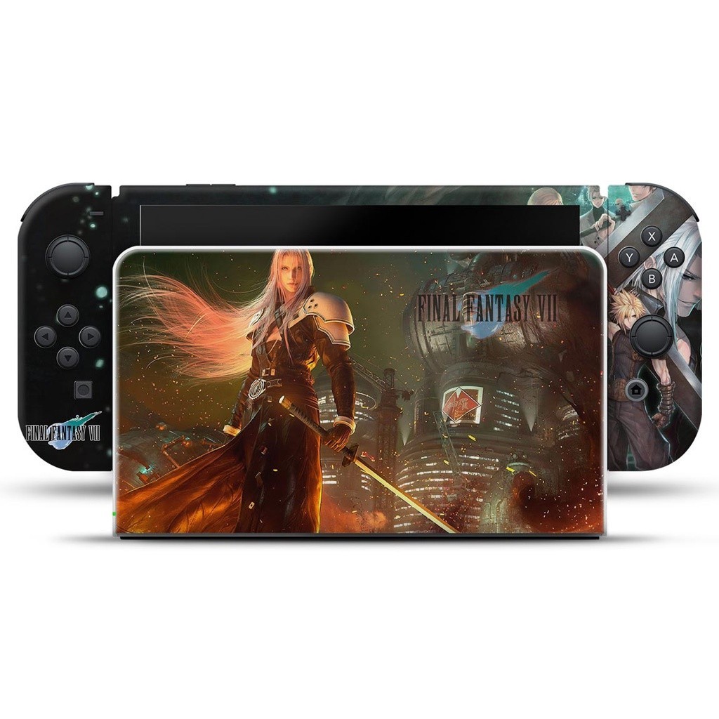 Skin Nintendo Switch Oled Adesivo - Final Fantasy Vii: Remake