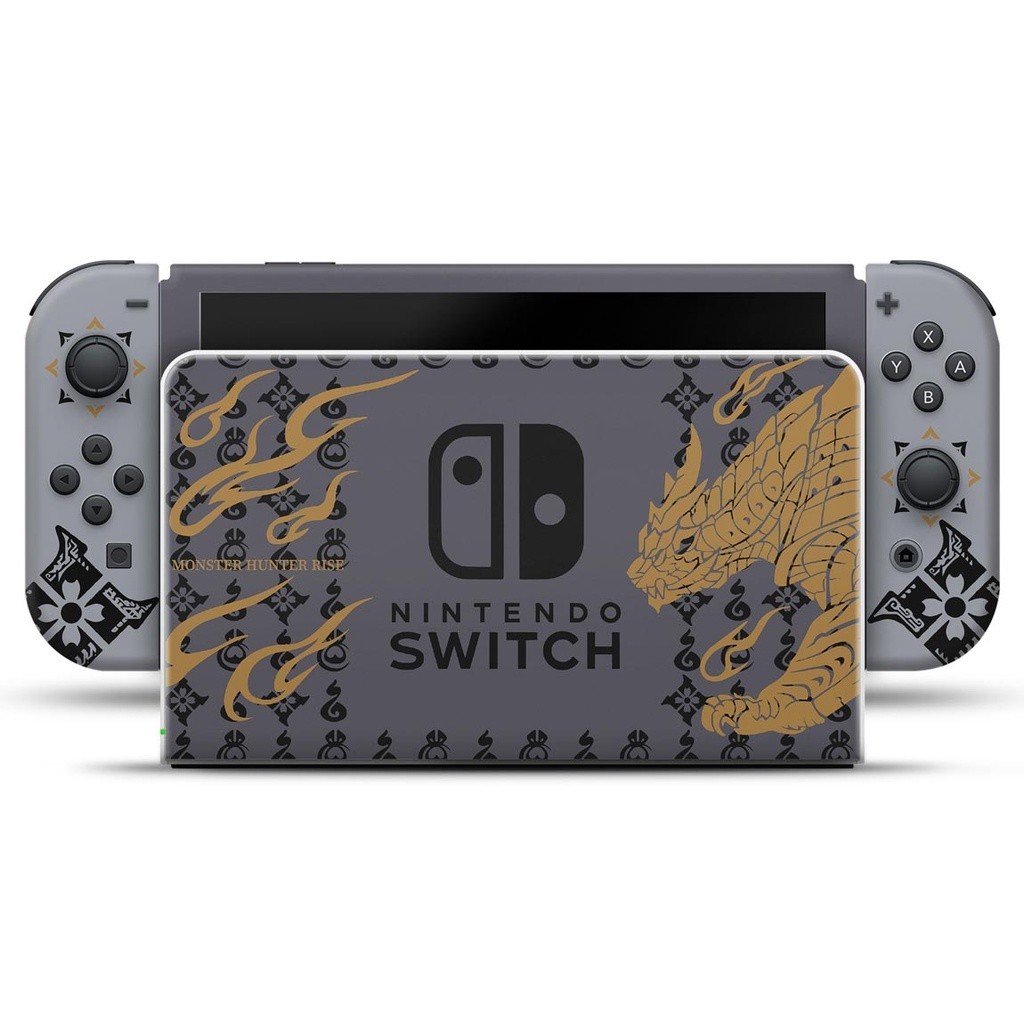 Skin Nintendo Switch Oled Adesivo - Monster Hunter Rise