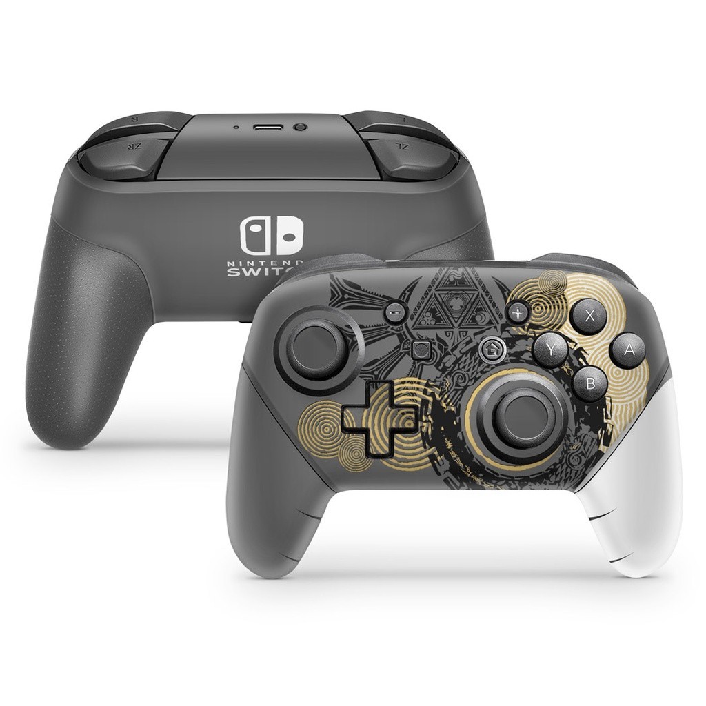 Skin Nintendo Switch Pro Controle Adesivo - Zelda Tears of the Kingdom Edition