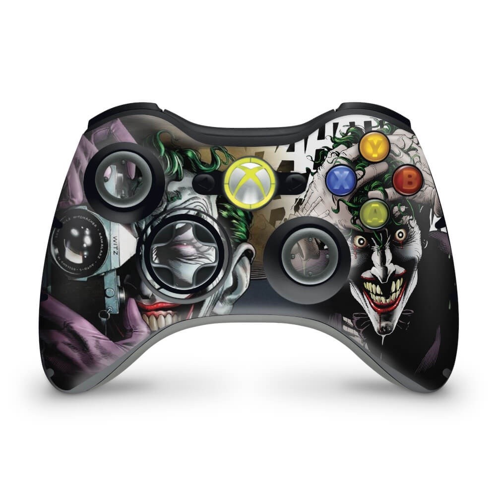 Skin Xbox 360 Controle Adesivo - Joker Coringa