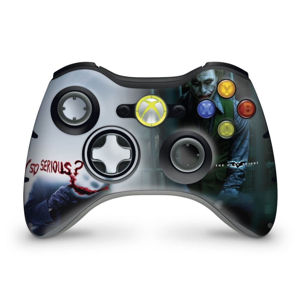 Skin Xbox 360 Controle Adesivo - Coringa Joker #a