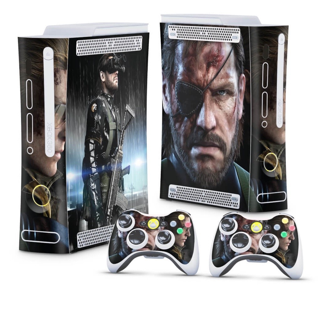 Skin Xbox 360 Fat Arcade Adesivo - Metal Gear Solid V