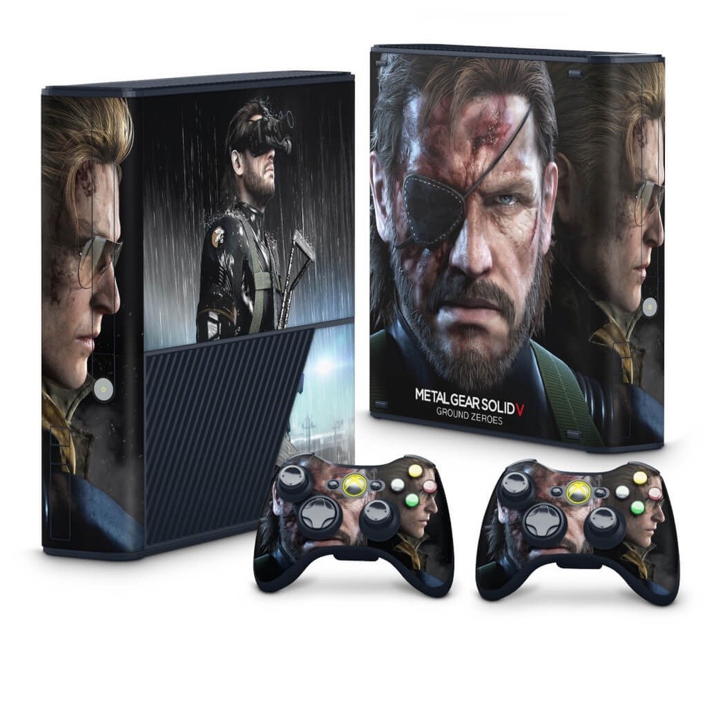 Skin Adesivo Xbox 360 Super Slim - Metal Gear Solid V
