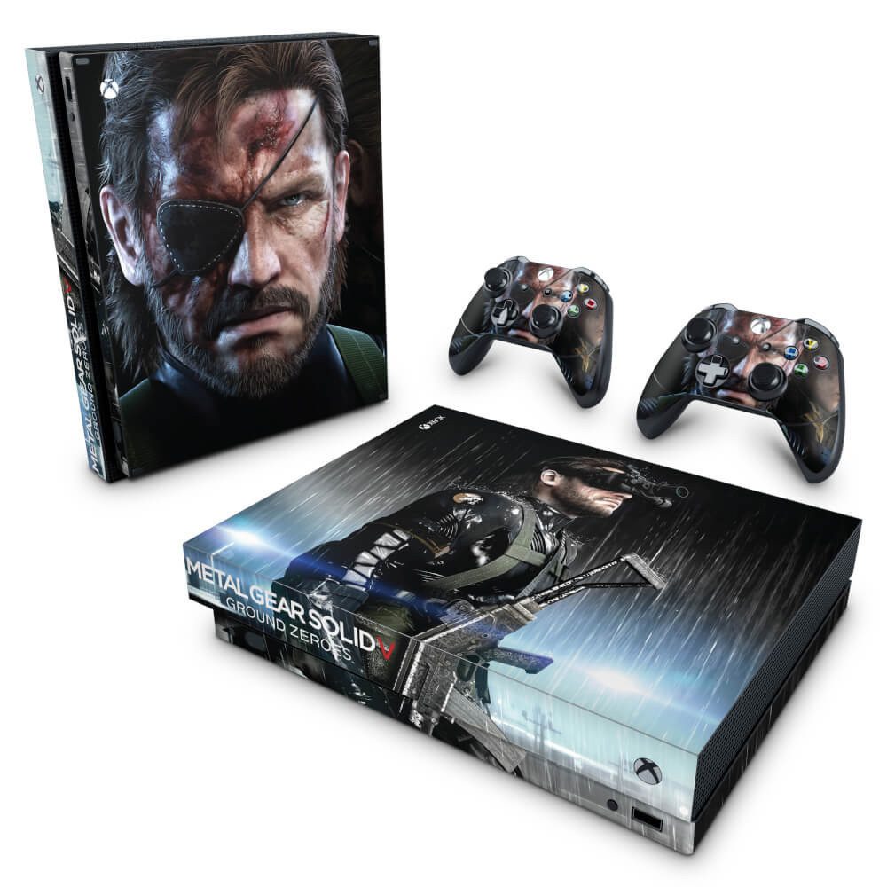 Skin Xbox One X Adesivo - Metal Gear Solid V